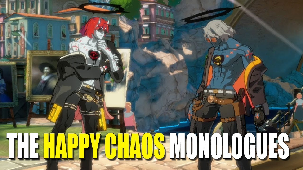 GG Strive: Happy Chaos special taunt speeches