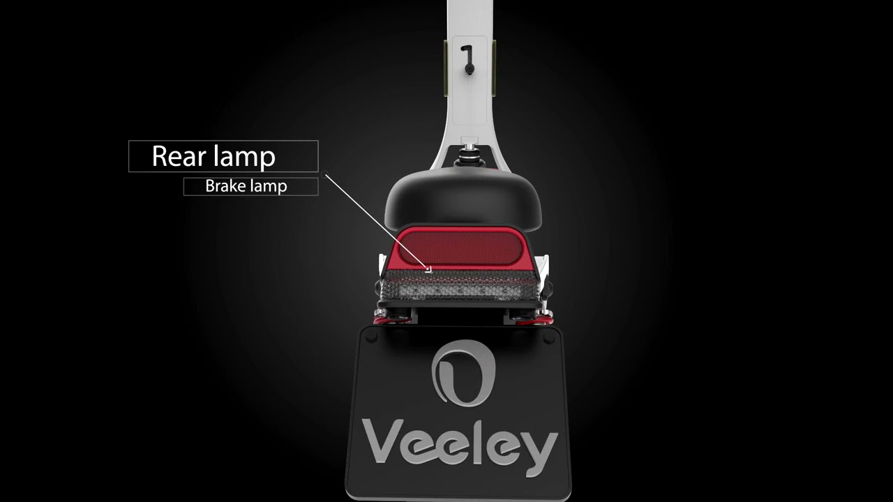 Veeley  de elektrische step voor op de weg. RDW gekeurd