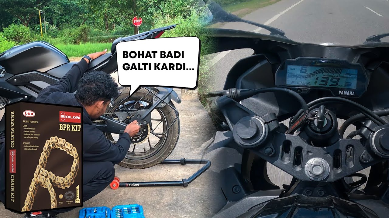 Don't Install Rolon Gold Brass Chain Sprocket Before Watching This Video | Vlog #14