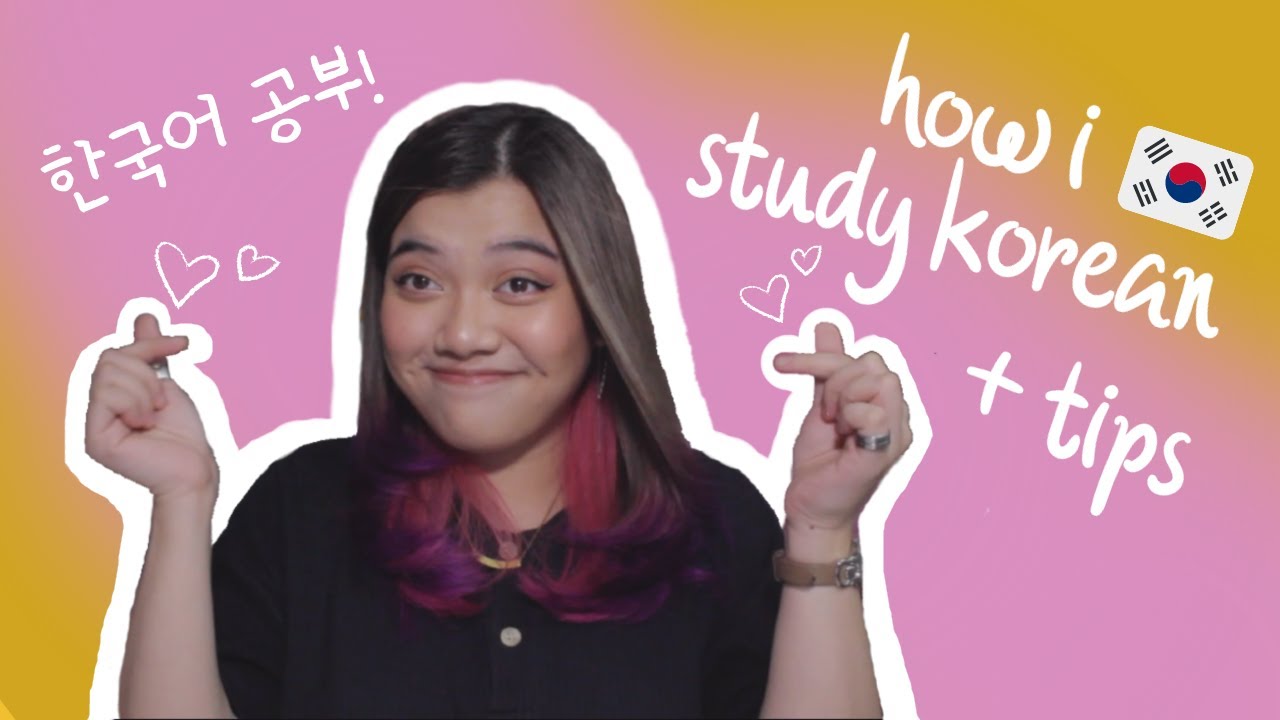 how I study korean + tips [eng sub] | mikee misalucha