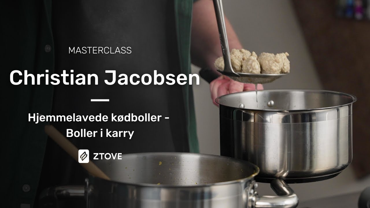 Hjemmelavede kødboller | Masterclass #3 med Christian Jacobsen | Kødboller til boller i karry