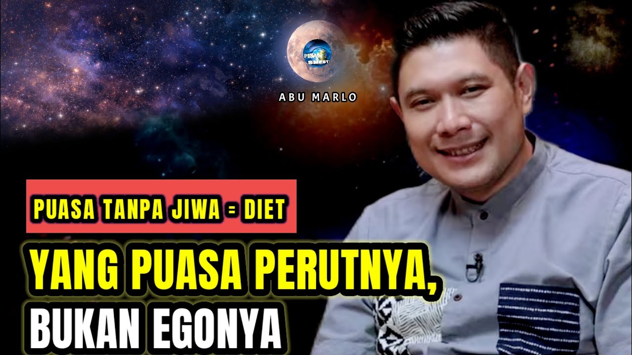 📌TUBUH BERPUASA, NAFSU TETAP BERKUASA — PUASA HANYA MENAHAN MAKAN, BUKAN MENAHAN DIRI