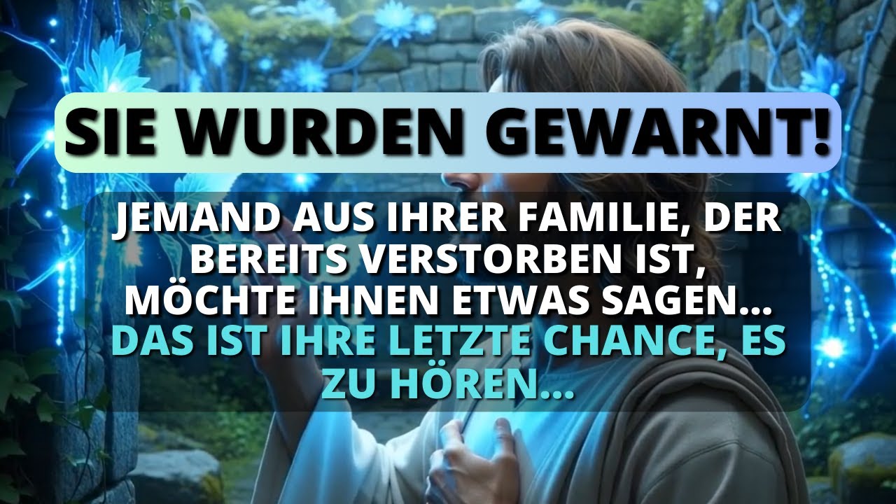 ✨ ERZENGEL MICHAEL BEFIEHLT DIR, DIES JETZT ZU ÖFFNEN! DU WURDEST GEWARNT ... 🚨