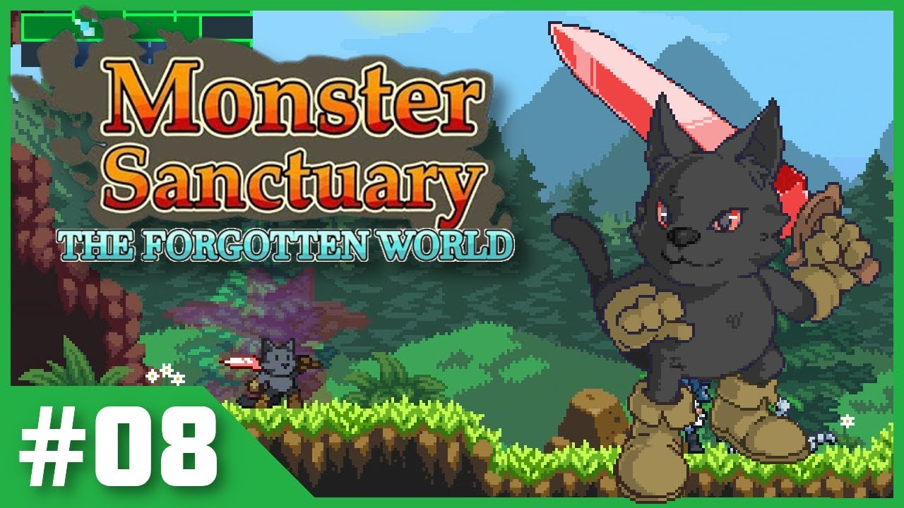 Monster Sanctuary - The Forgotten World | E08 | This is One Bad Kitty - Secret Catzerker Champion!