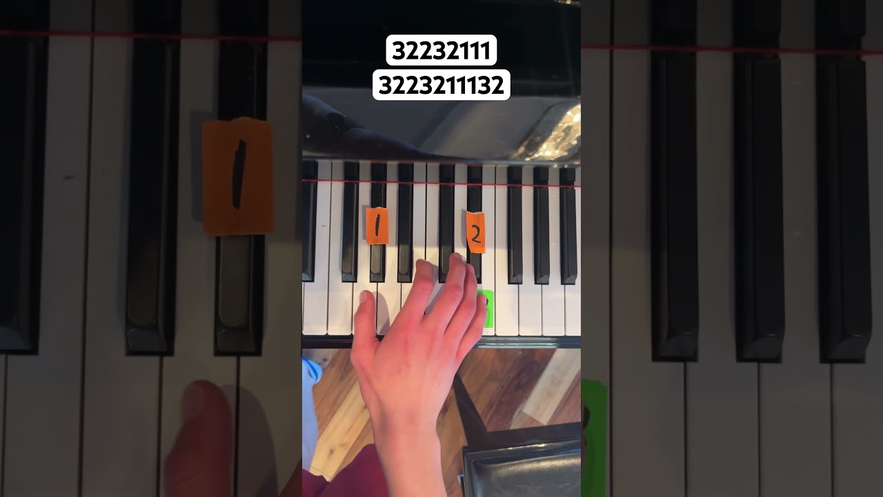 HUMBLE. By Kendrick Lamar Piano Tutorial #shorts #viralshort #kendricklamar
