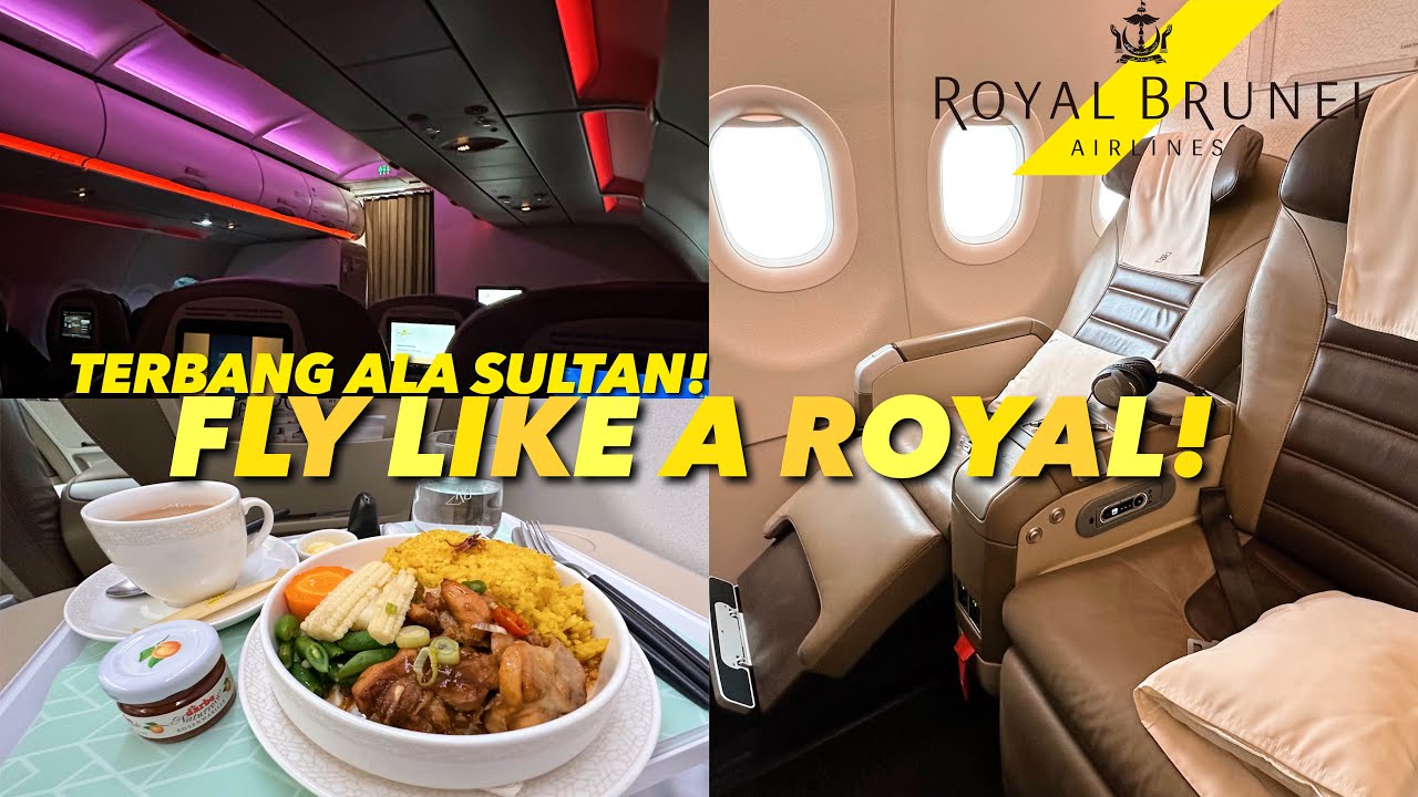 AWESOME Royal Brunei Airlines A320neo Business Class BI738 Jakarta - Bandar Seri Begawan