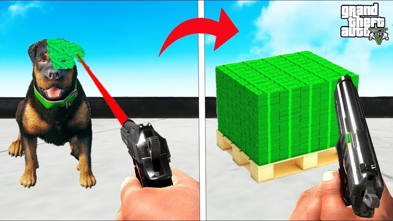 Bármit amit meglövök PÉNZÉ változik   GTA 5