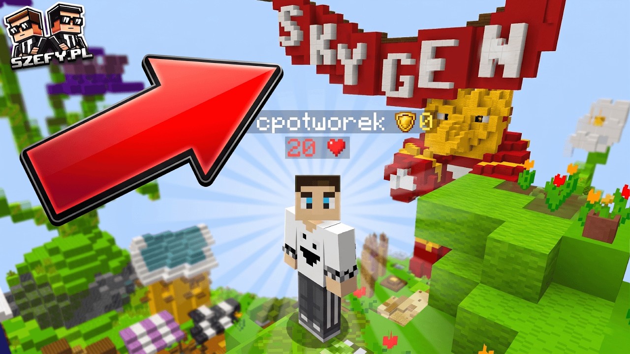 JAK STWORZYŁEM TRYB SKYGEN W MINECRAFT NA WERSJE 1.21.4+?!