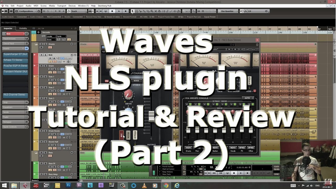 Waves NLS plugin tutorial/review - Part 2 - Plugin Parameters