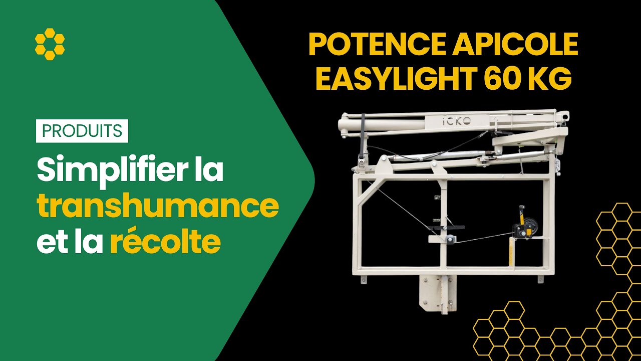 Potence Easylight+ 60 kg transhumance et récolte - Api Équipements - By ICKO Apiculture