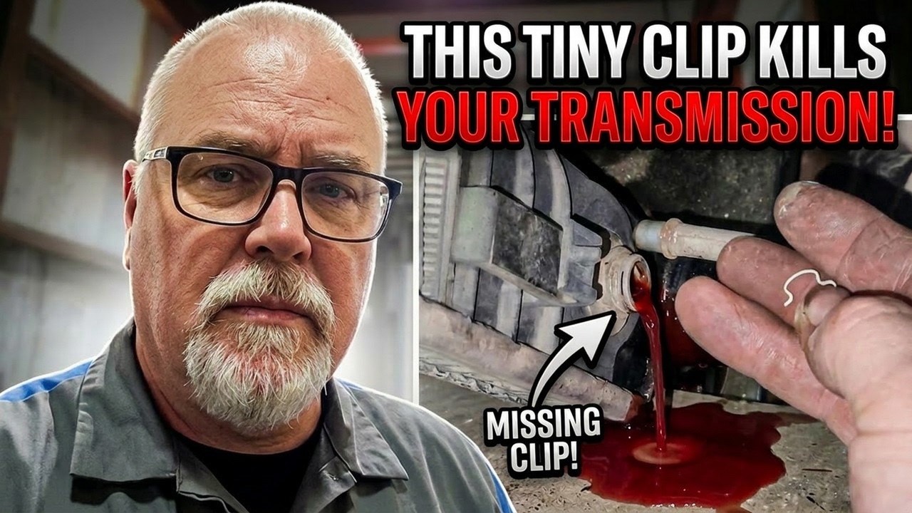 Transmission Cooler Line Retainer Clip Removal & Why That Plastic Collar is Important
