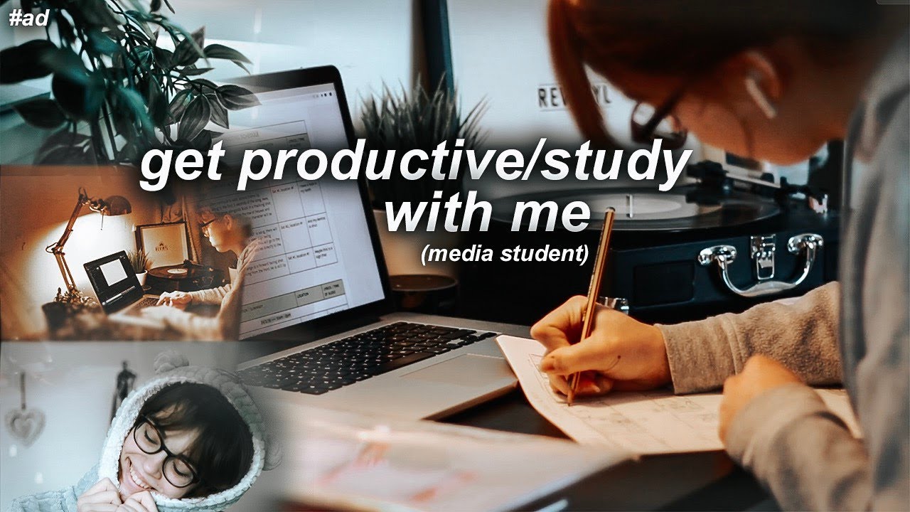 Get Productive/ Study With Me! | Media Student