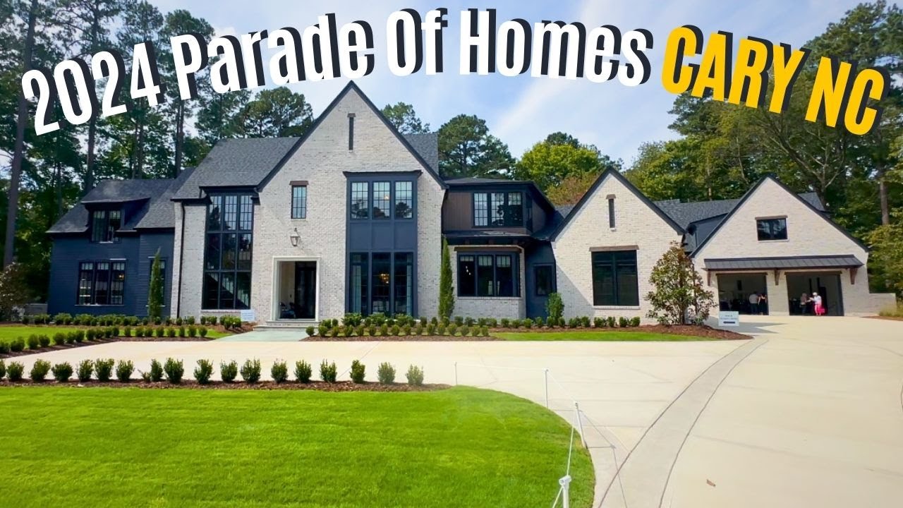 Tour a Dream Home! $5.5M Luxury Living in Cary NC | Parade of Homes 2024