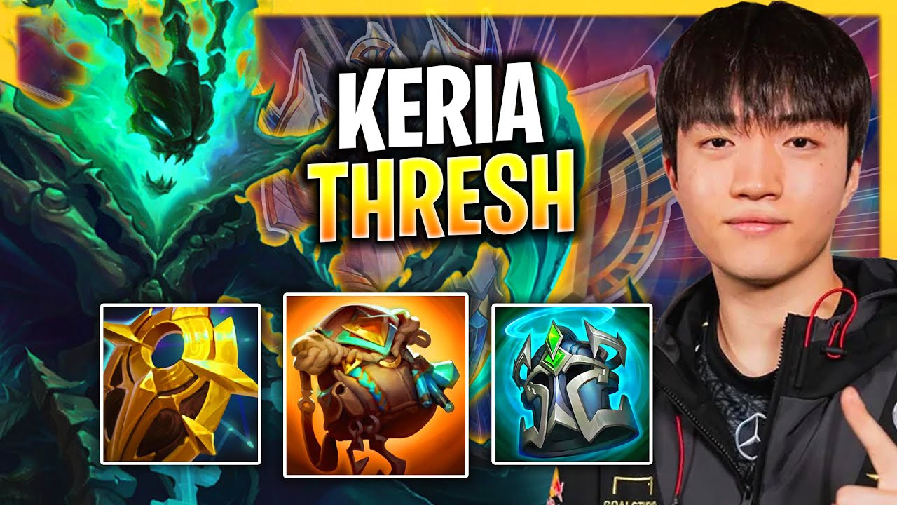 KERIA BRINGS BACK THRESH! | T1 Keria Plays Thresh Support vs Leona!  Season 2024