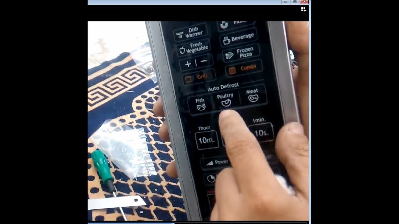 اصلاح تاتش الميكرويف  وتحويله لبرستات افضل من التاش  Repair Touch Microwave