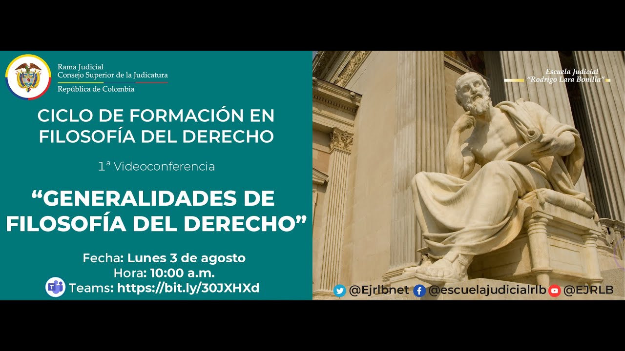 GENERALIDADES DE FILOSOFÍA DEL DERECHO