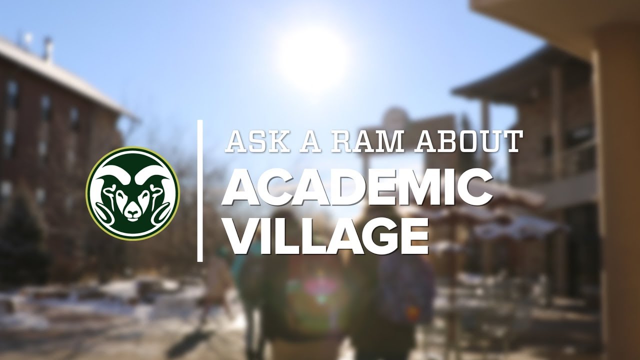 Ask a Ram About Academic Village