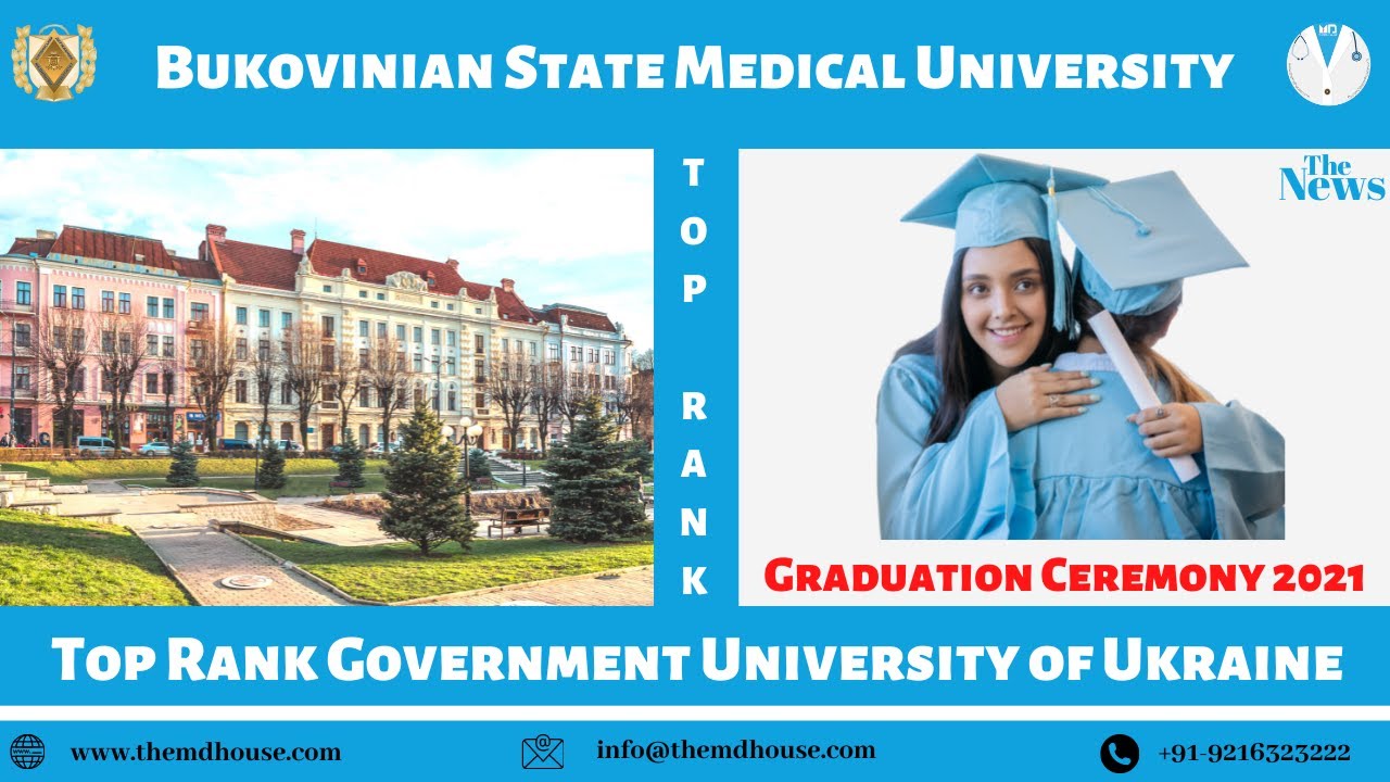 Bukovinian State Medical University | Graduation Ceremony I 2nd July 2021