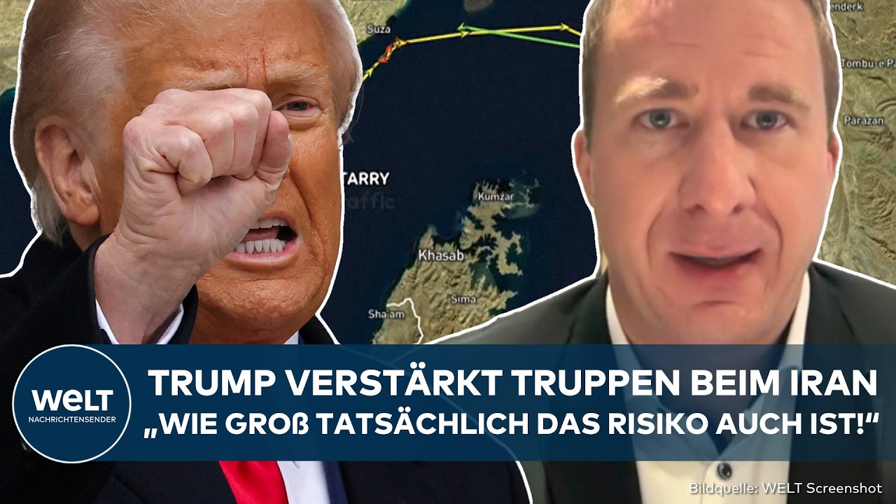 IRAN: Trump verst&auml;rkt Truppen! Pulverfass Hormus! Eskalation wegen Blockade gegen Mullahs?