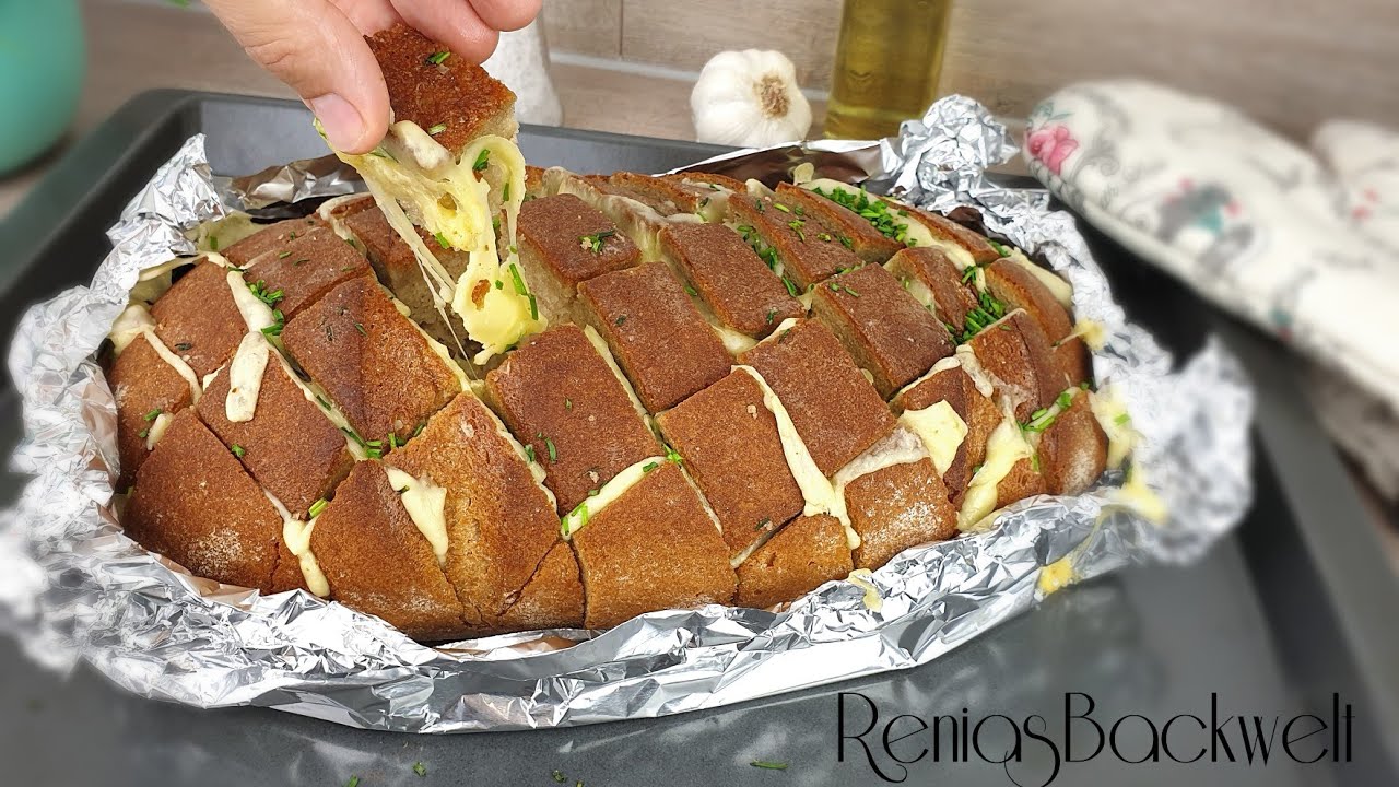 Schneiden, füllen und fertig. Partybrot fix gemacht 🤗