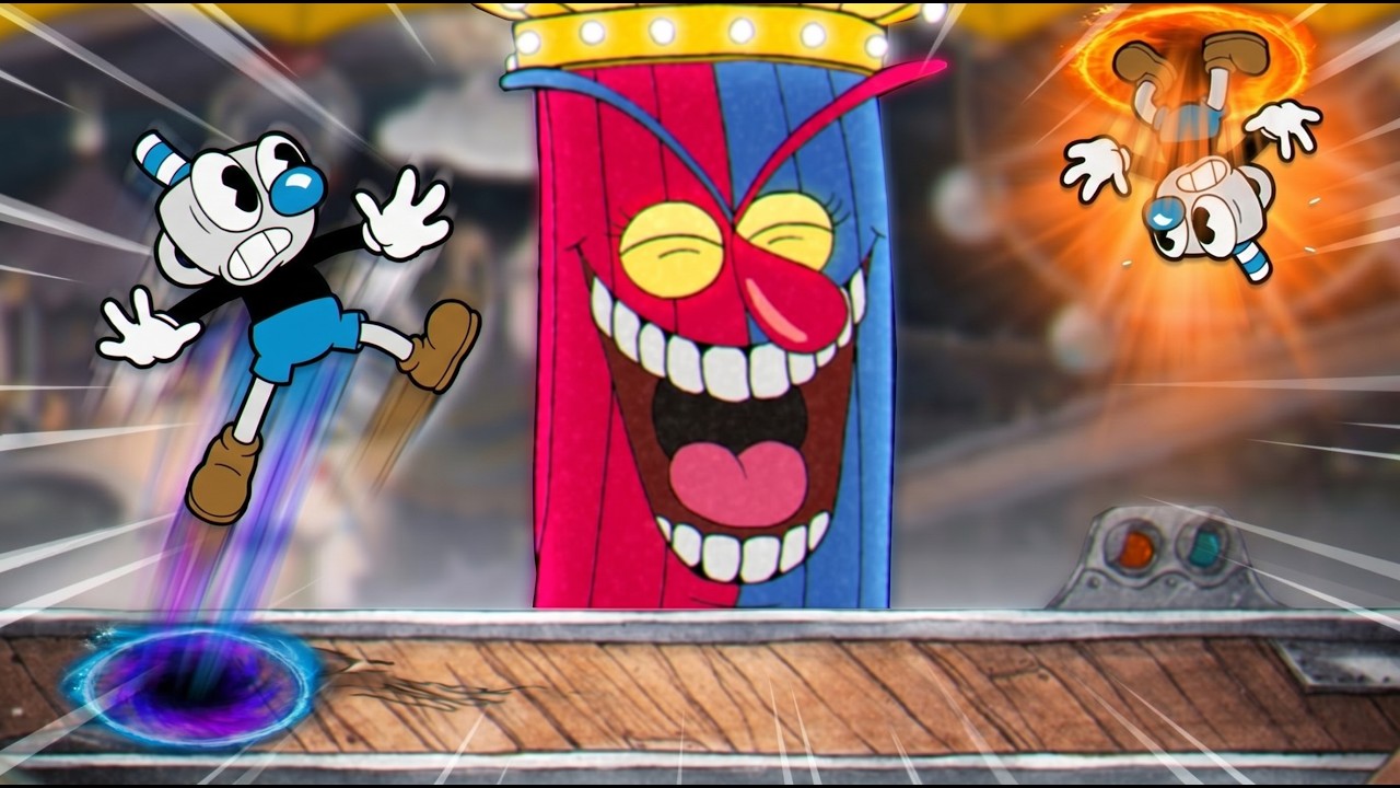 Cuphead But GRAVITY CHANGES ALL THE TIME!!!