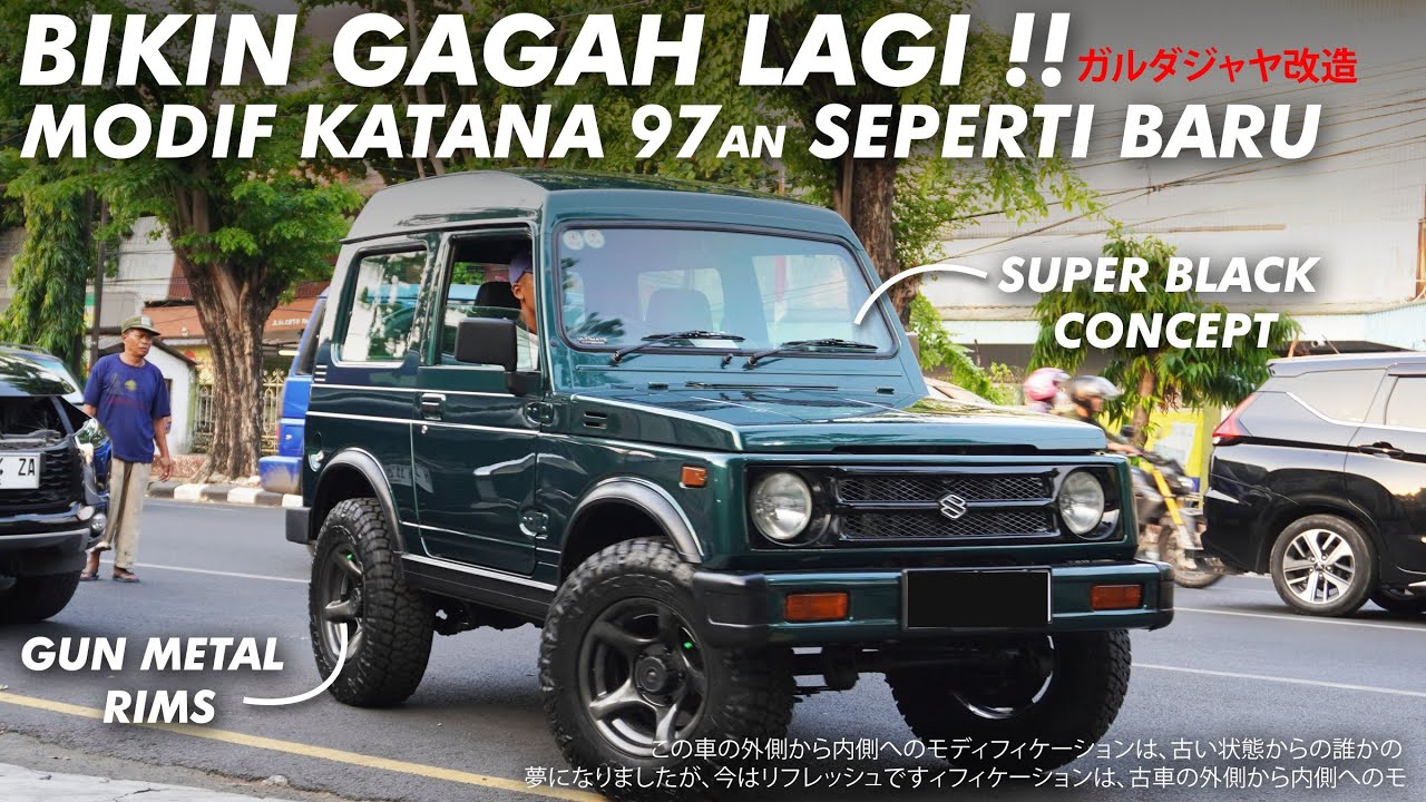 KETIKA MOBIL SIMPANAN TAMPIL RAPI!!! RESTORASI KATANA 1997