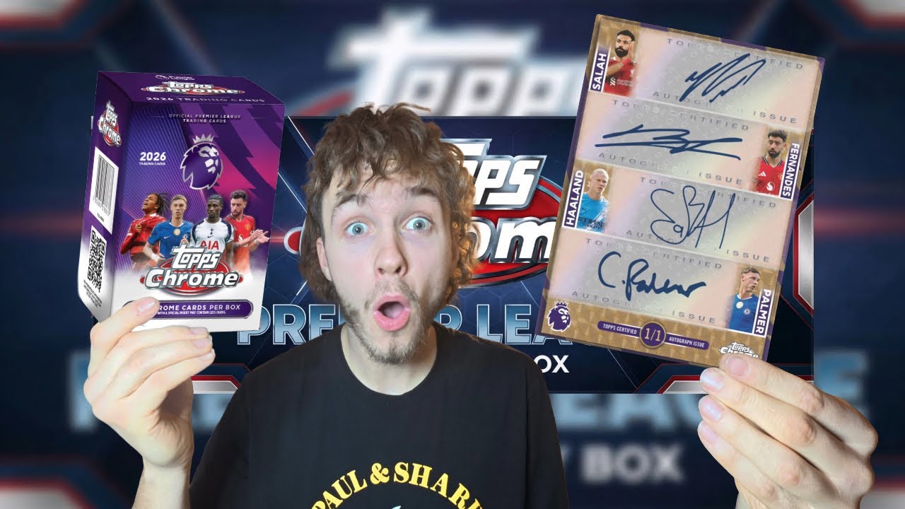 OPENING *NEW* TOPPS CHROME PREMIER LEAGUE 2026!!!