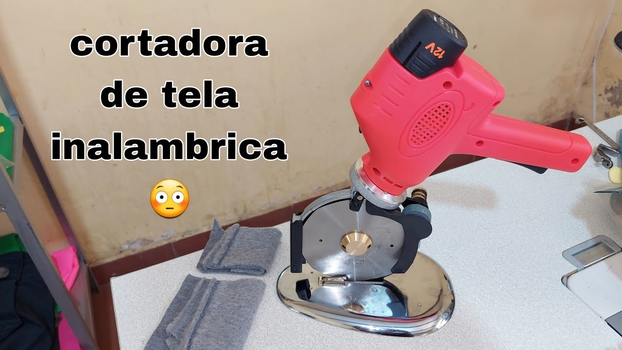 CORTADORA DE TELA INALAMBRICA unboxing y guía para principiantes.