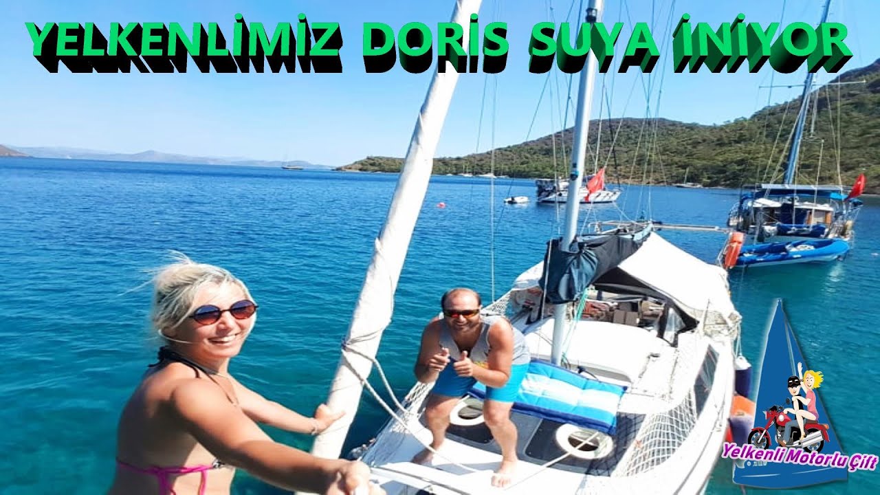 2020 DORİS NO.1- TEKNE SUYA İNİŞ - MACGREGOR DİREK KALDIRMA - YELKENLİ VE MOTORLU ÇİFT