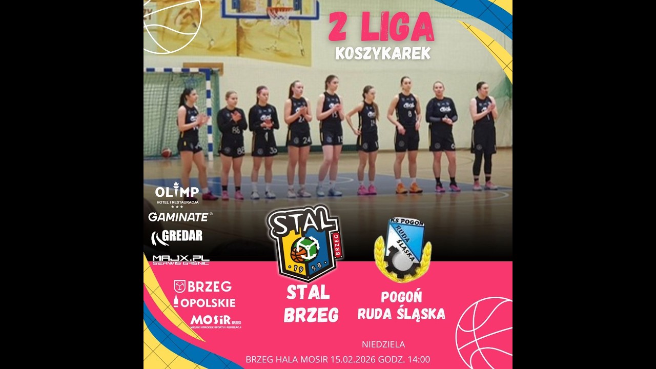 Live #13 - 15.02.2026 | KSK STAL BRZEG -  KS POGOŃ RUDA ŚLĄSKA | BRZEG