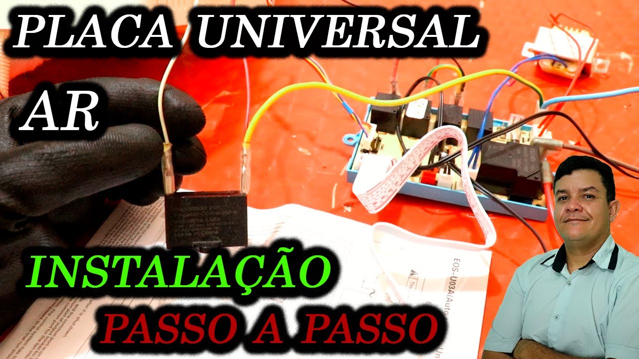 🔴COMO INSTALAR PLACA UNIVERSAL DE AR CONDICIONADO/PARTE 2