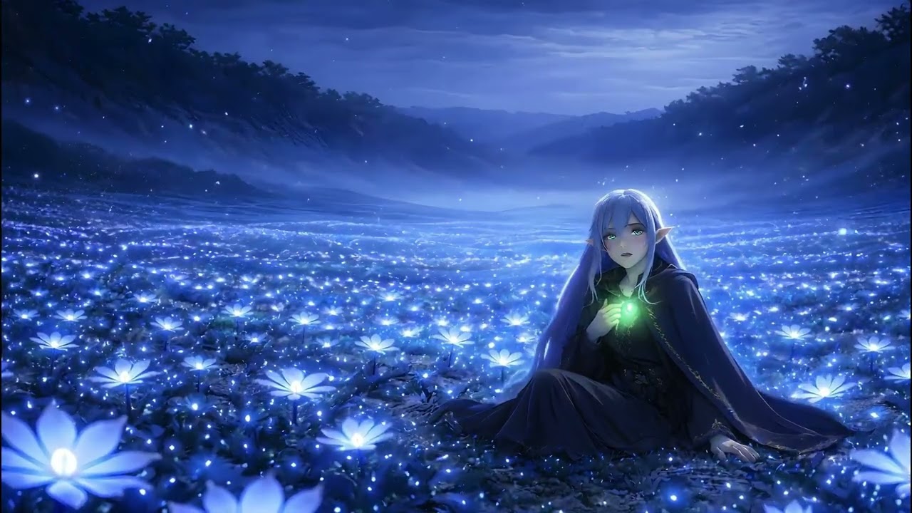 She Woke Beneath the Silent Sky — Fantasy Lofi
