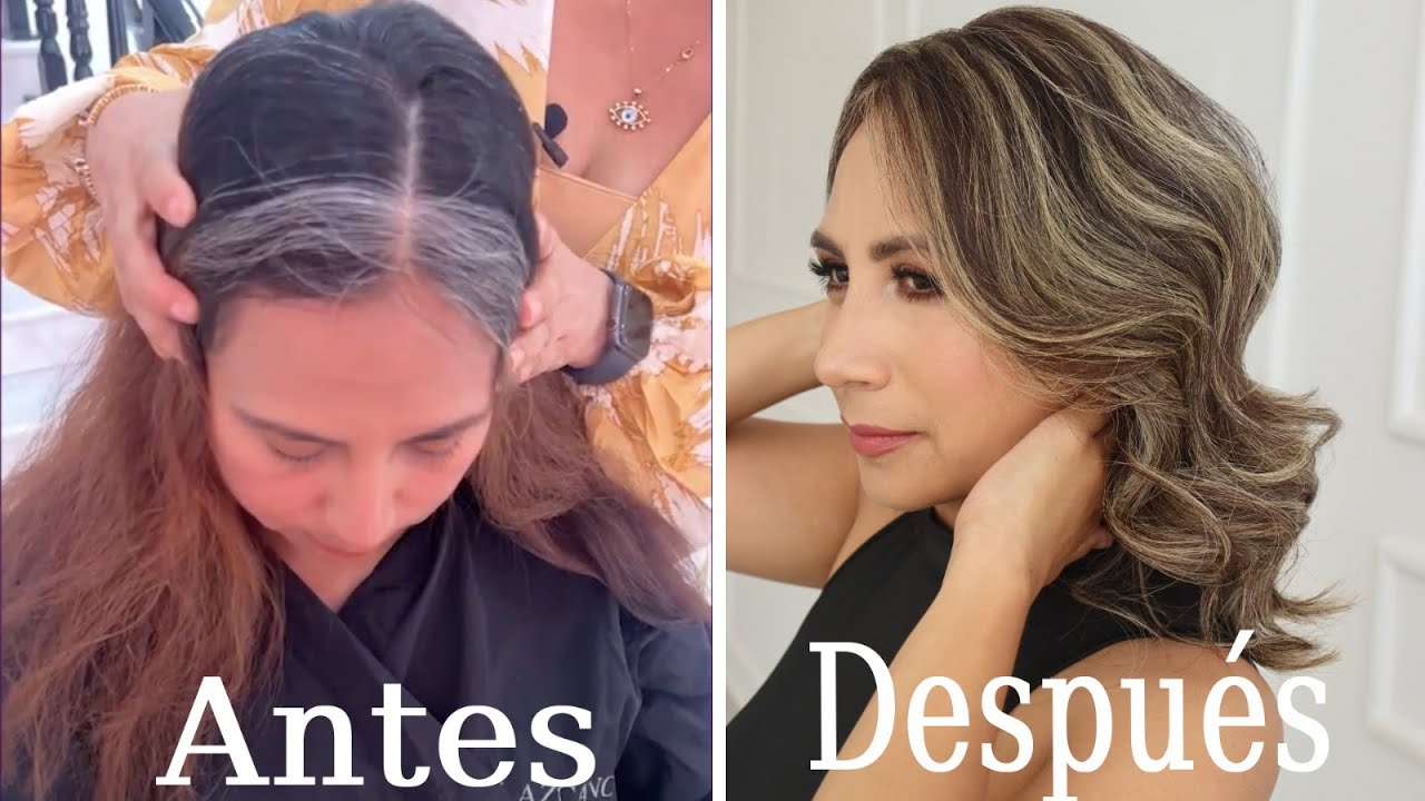 CONOCE este TRUCO PERFECTO para CUBRIR las CANAS y QUITARTE VARIOS AÑOS @bettylazcano