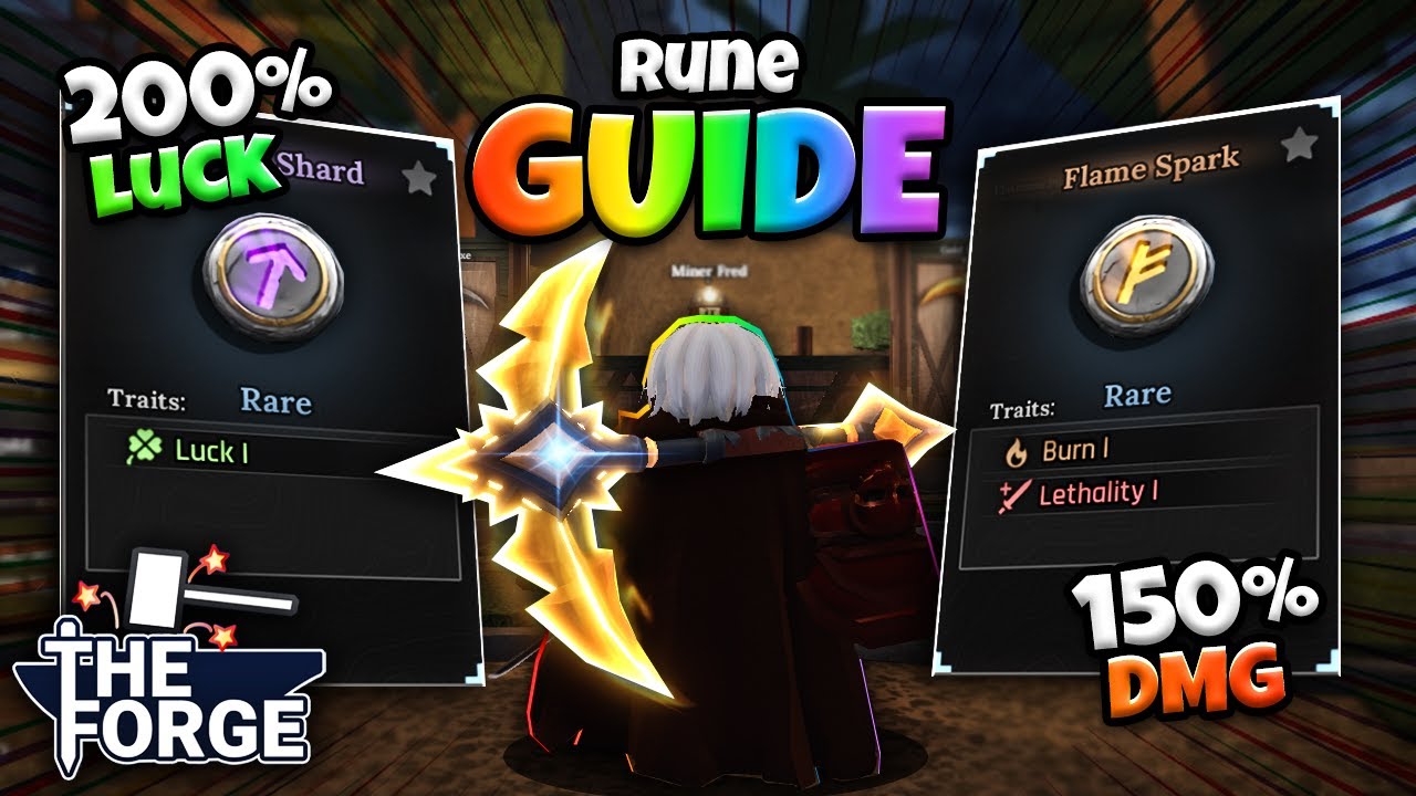 ЛУЧШИЙ гайд по рунам в The Forge ROBLOX (МЕСТОПОЛОЖЕНИЯ)