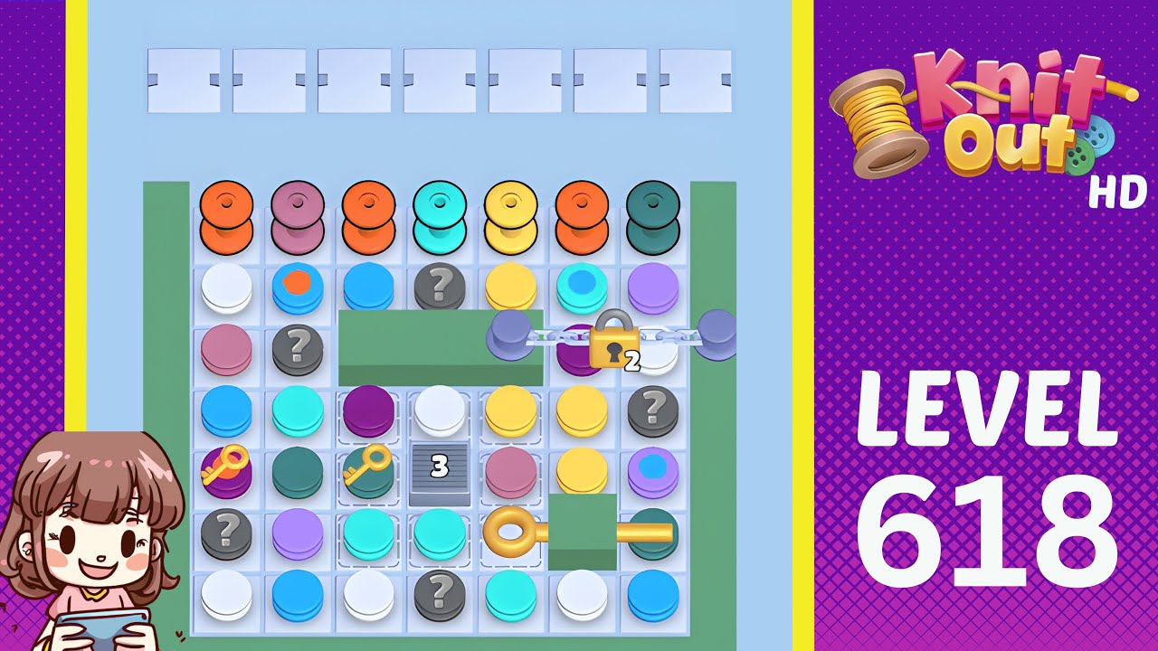 Knit Out Level 618 Solution Walkthrough