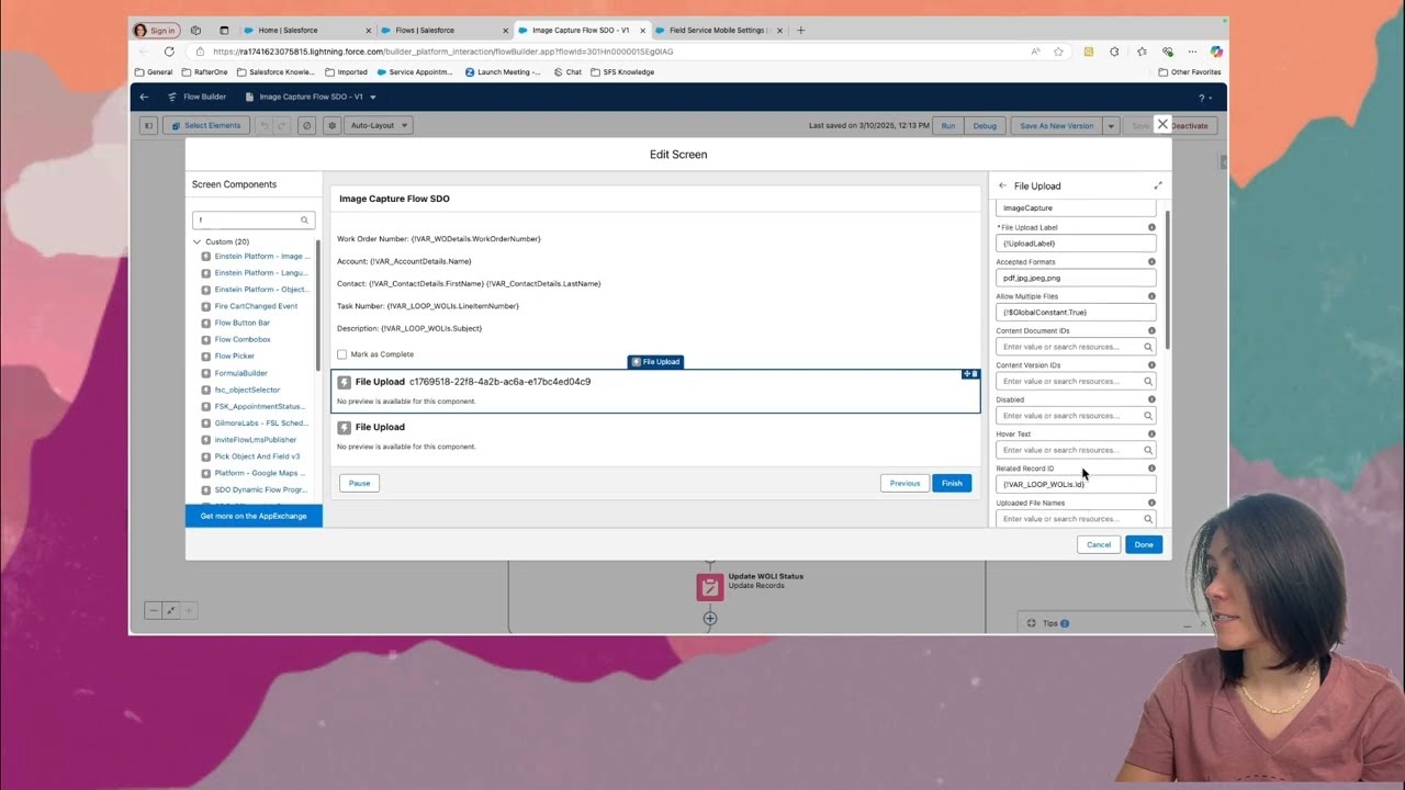 Setup SFS Data Capture Flows: Tips and Troubleshooting