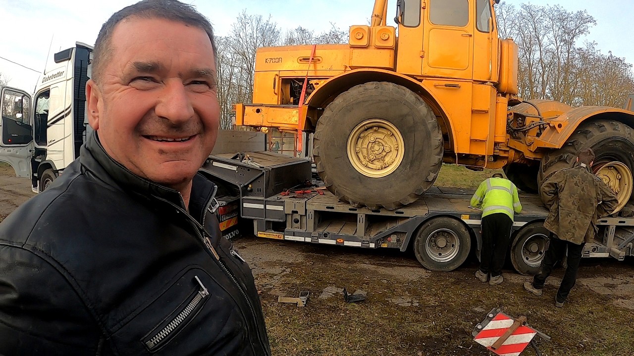 Pierwsze uruchomienie ciągnika - legendy Kirowiec K-700A Niespodziewane kłopoty na każdym etapie