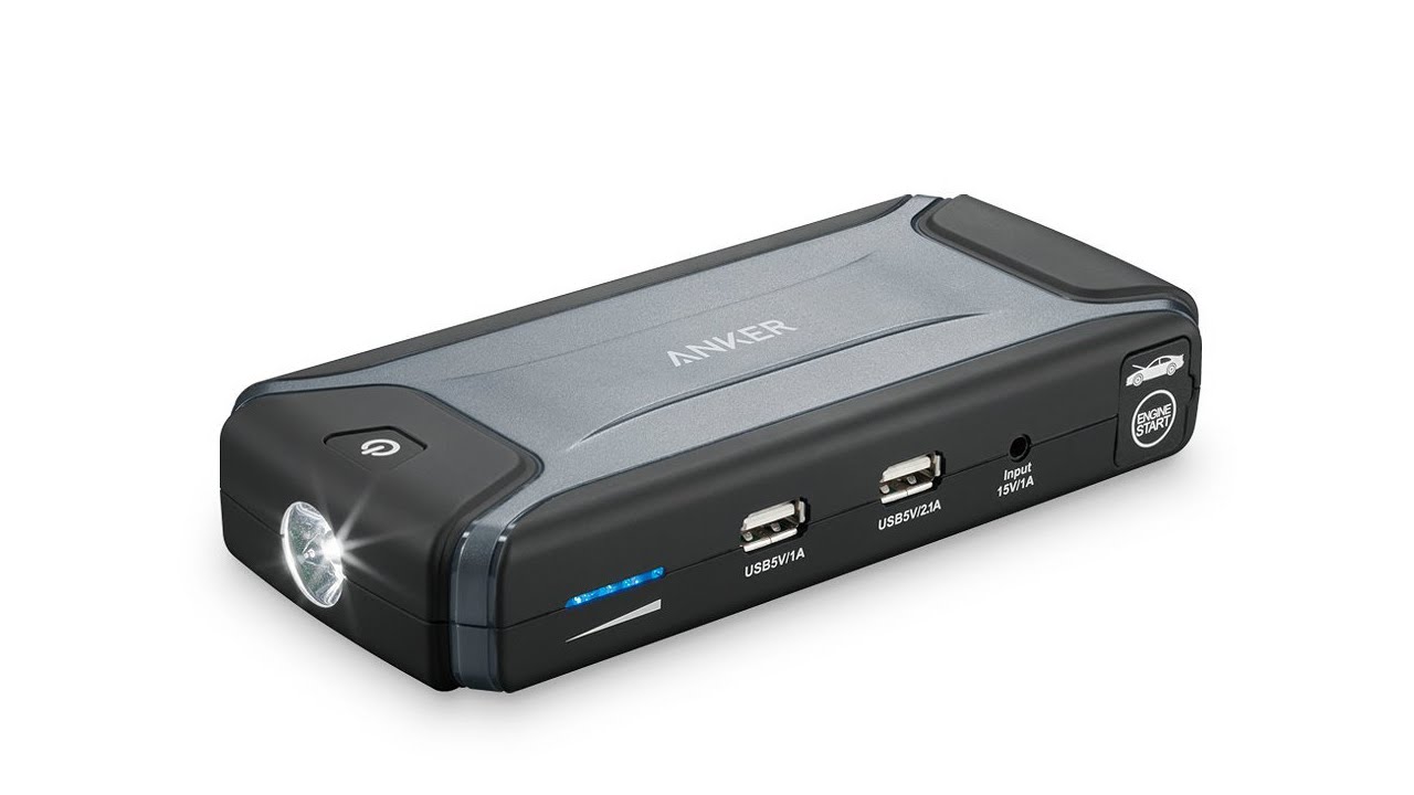 Anker Compact Car Jump Starter and Portable Charger