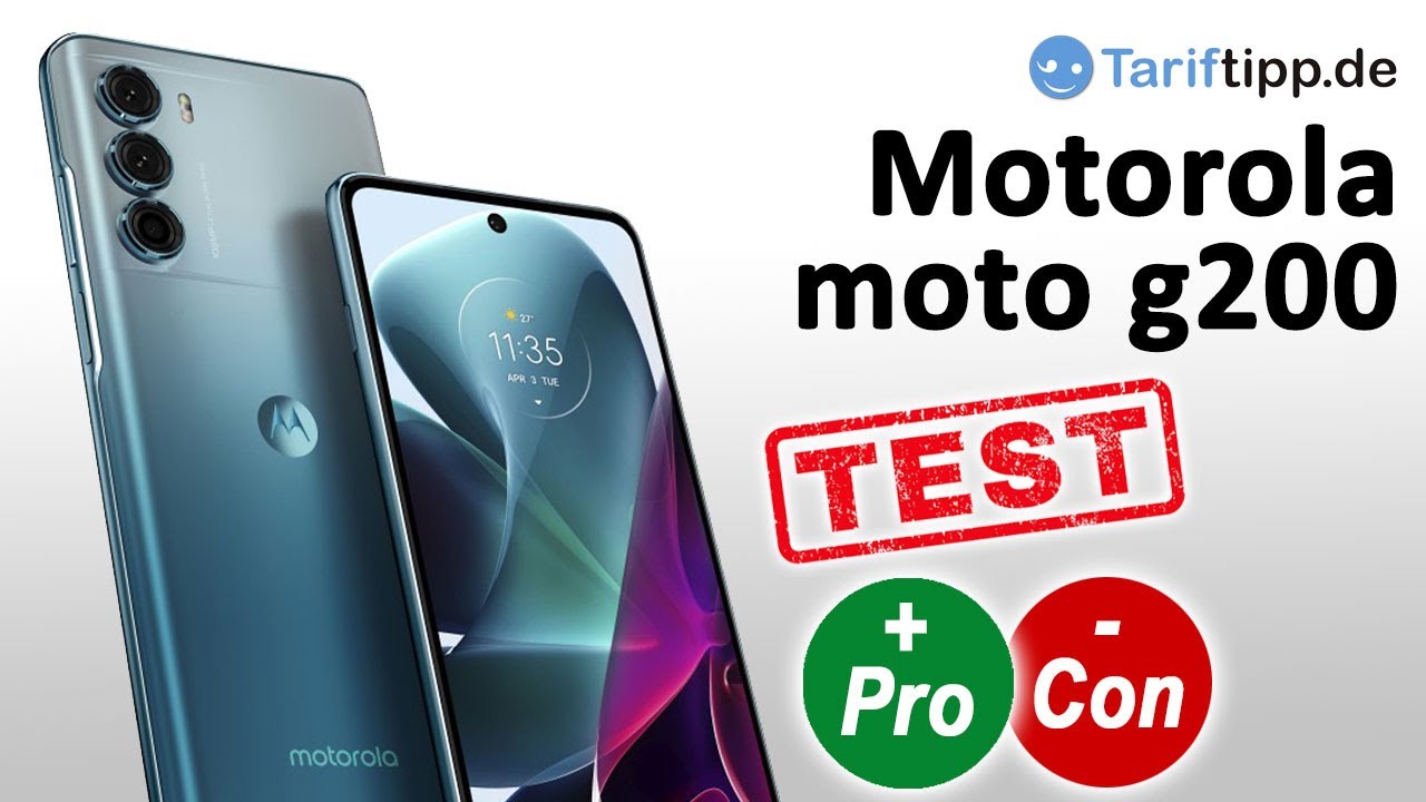 Motorola moto g200 | Test (deutsch)