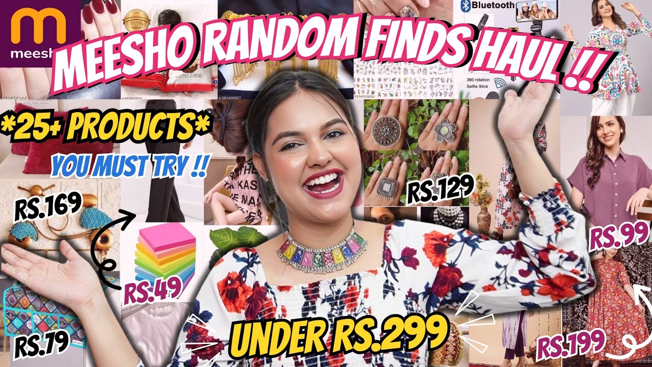 Discovering 25+ Hidden Gems😍 Meesho *Affordable & Useful* Random Finds Haul Under 299🤩Varsha Meghani