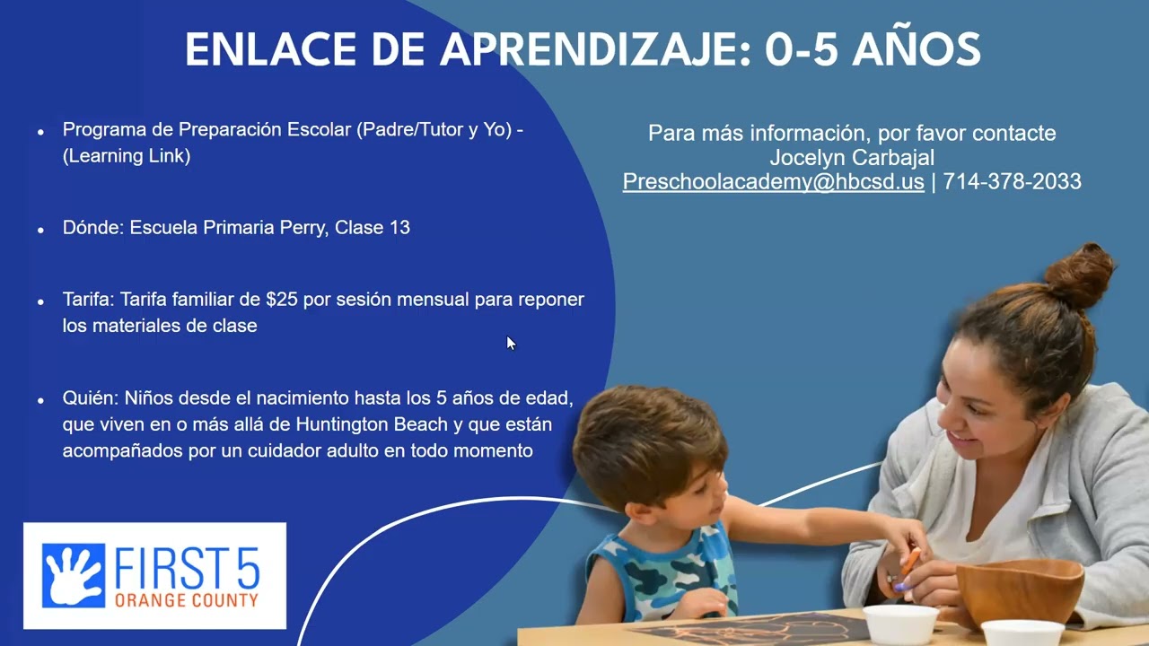 2026-2027 Early Childhood Options Meeting Recording - Spanish