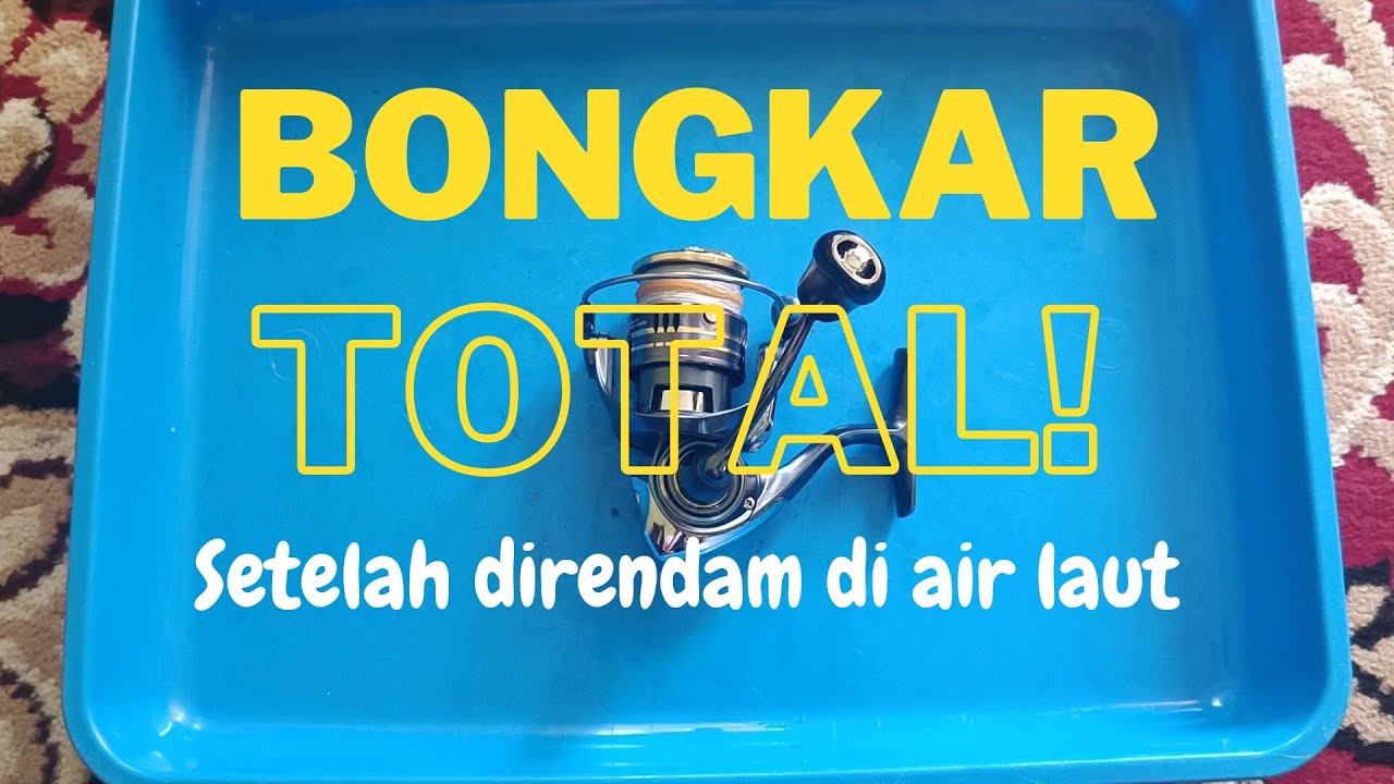 BONGKAR TOTAL REEL GO-STRIKE MAVERICK 800 SW SETELAH DIRENDAM DI AIR LAUT | Hasilnya mengejutkan