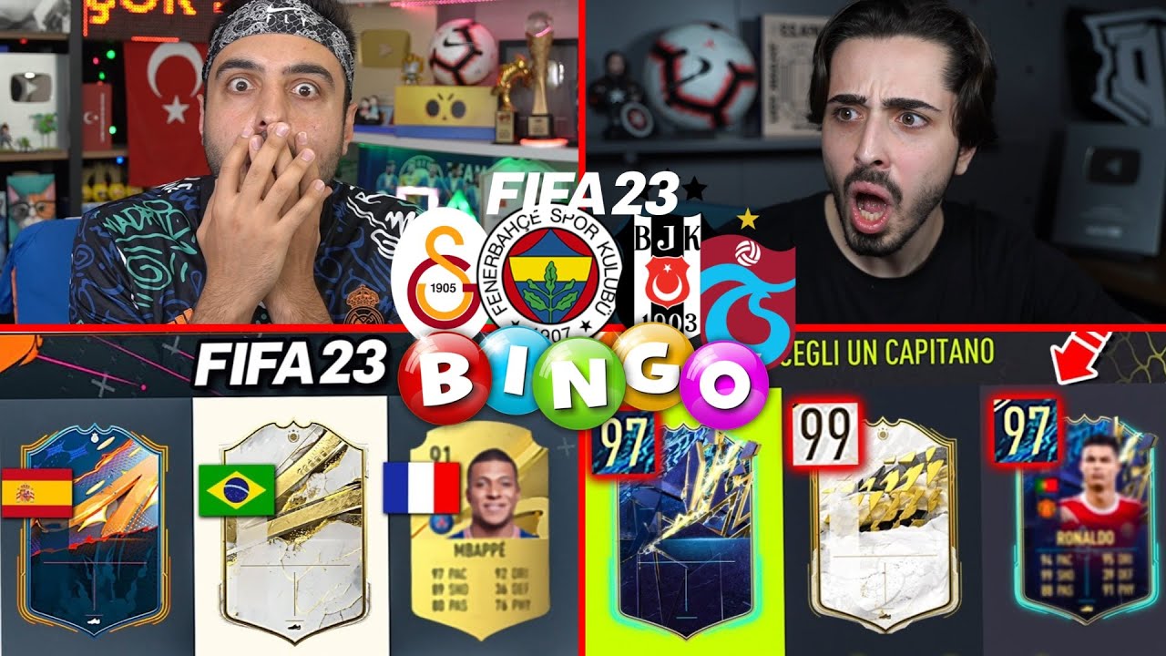 ÇARKIFELEK 4 BÜYÜKLER CHALLENGE ! KADRO KURMA BİNGO KAPIŞMASI ! FUT DRAFT ARDEN FİFA 23 !