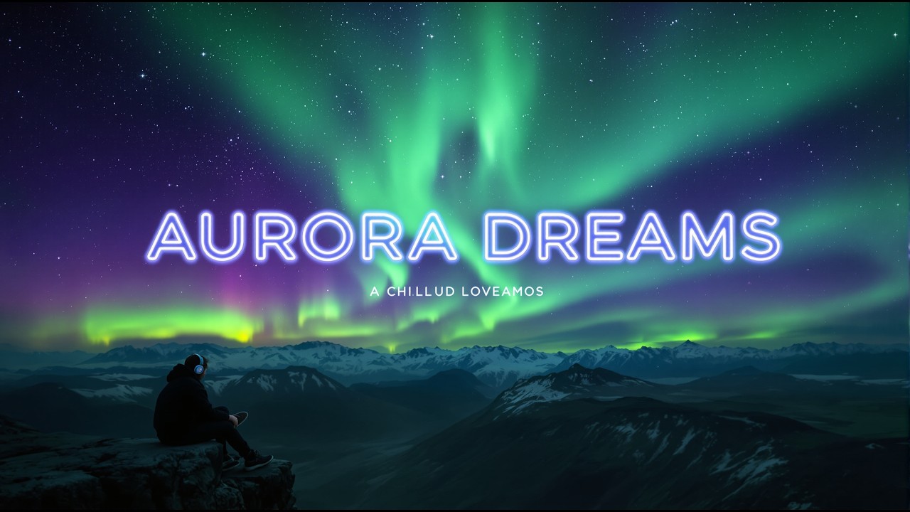 Northern Lights Lofi 🌌 Aurora Dreams – Relaxing Chill Beats for Study & Sleep