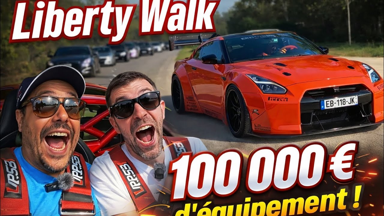 100000 Euros D’équipement Cette Nissan GTR Liberty Walk de est juste DÉMENTE 😱🔥