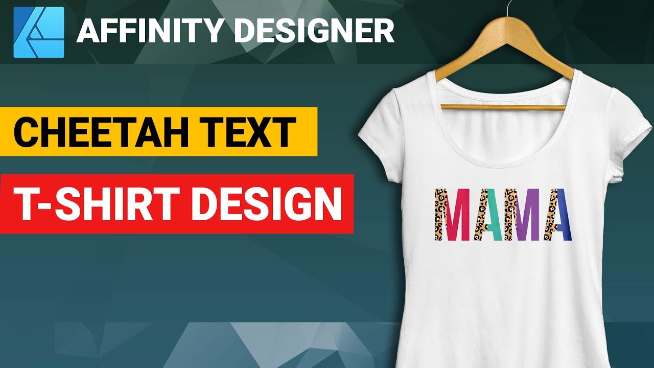 How to Create Cheetah or Leopard Text T-shirt Design