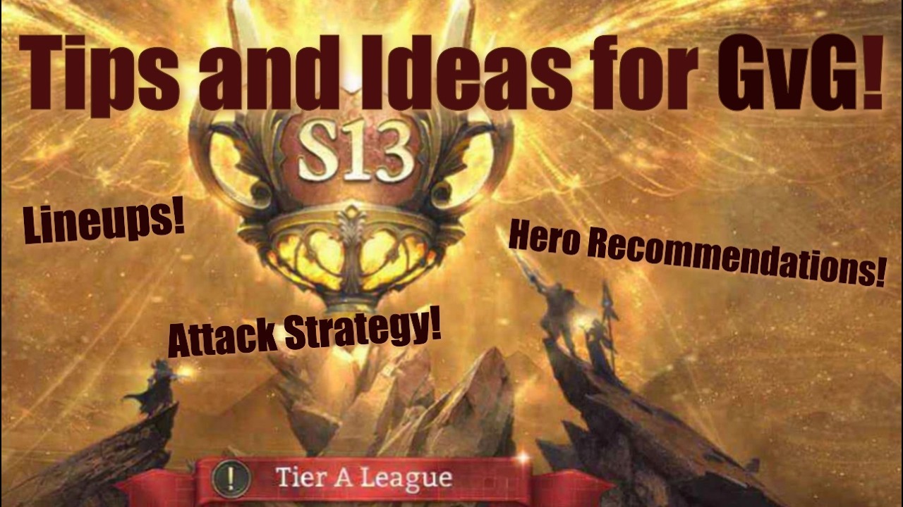 Season 13 GvG Tips and Ideas for Newer Players! | Watcher of Realms