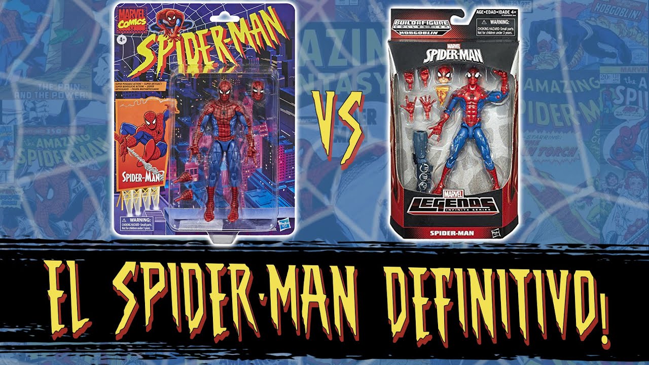 ¿EL SPIDERMAN DEFINITIVO? Marvel Legends Spider-Man Retro Wave