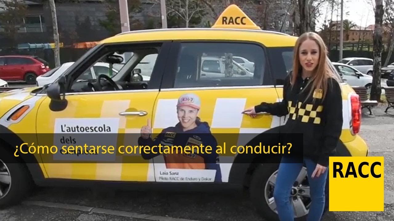 ¿Cómo sentarse correctamente al conducir?