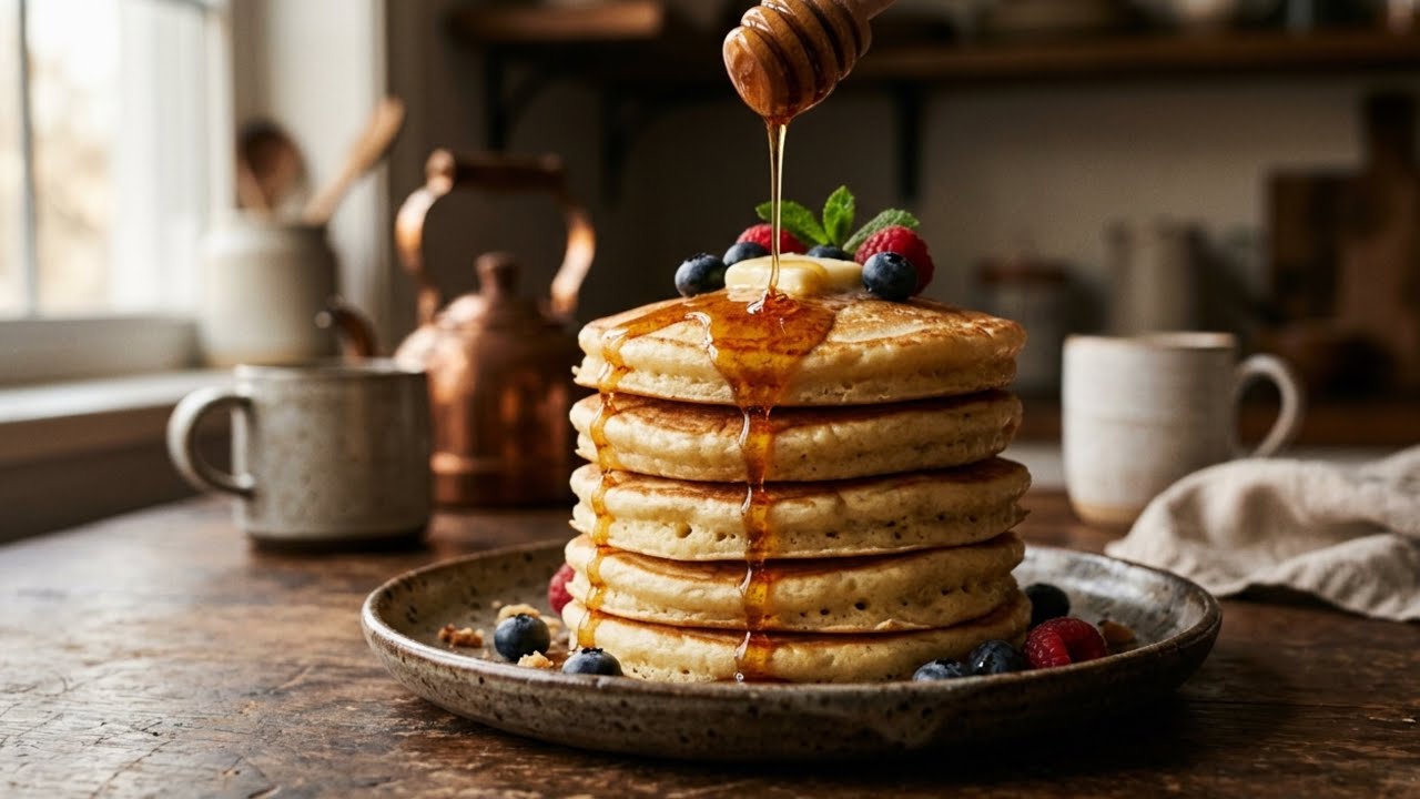 The One Trick for PERFECT Fluffy Pancakes Every Single Time